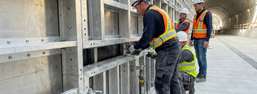 Tünel Kalıp Uygulaması